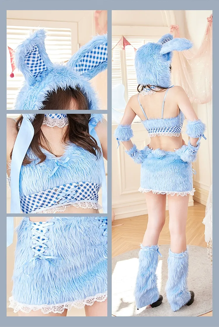 9点セット】Malymoon マリームーン テディバニーギンガムファー