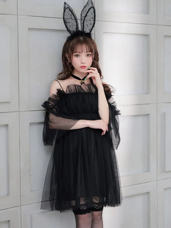 チュールドレスバニー