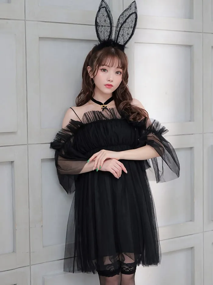 チュールドレスバニー