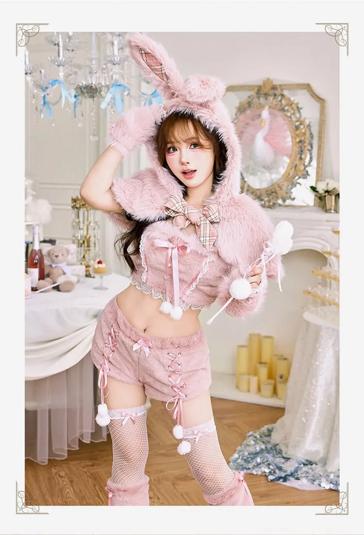 7点セット】Malymoon マリームーン ふわふわメレンゲリボンバニー