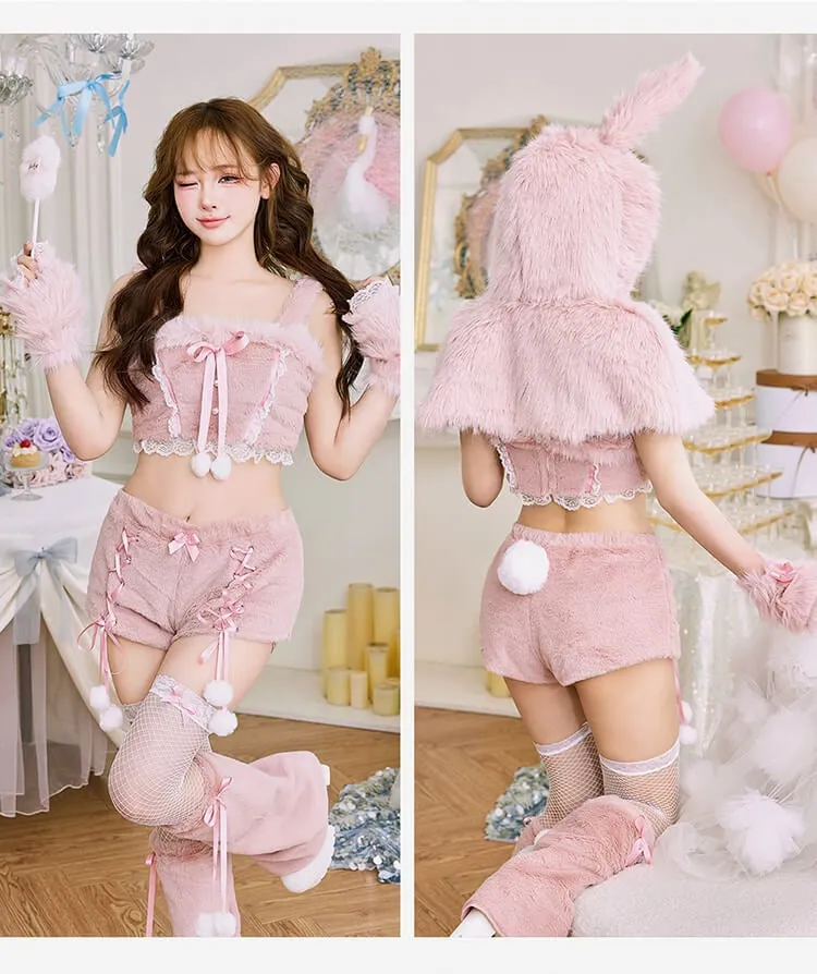 7点セット】Malymoon マリームーン ふわふわメレンゲリボンバニー