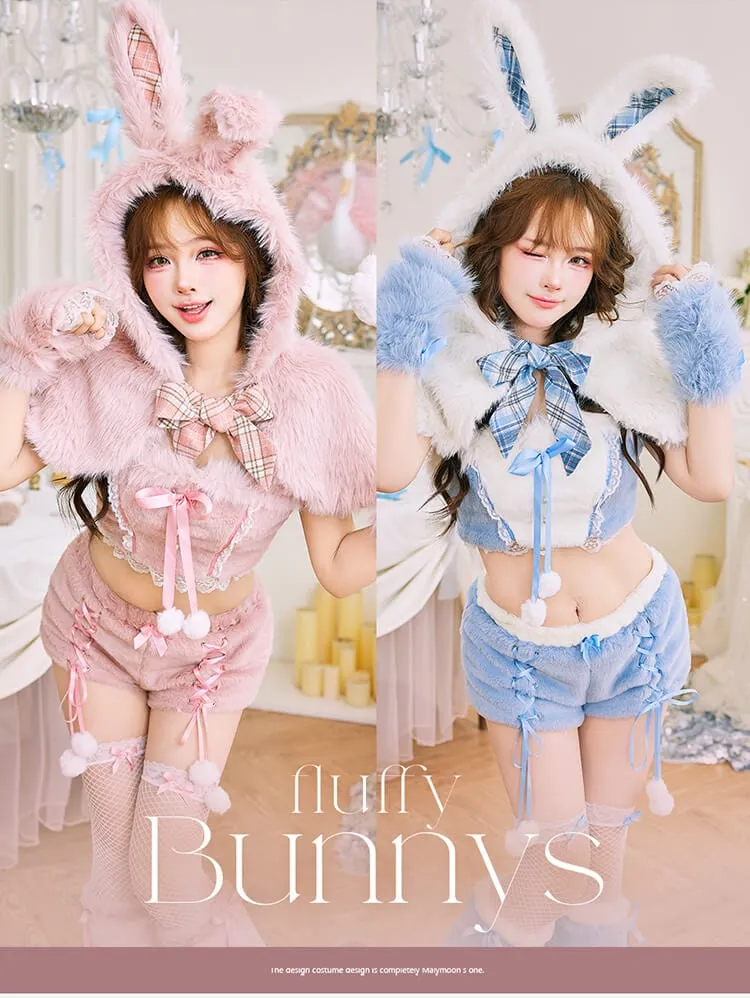 【完売品】Malymoon ふわふわメレンゲリボンバニー ピンク 即日発送可能 7点セット】Malymoon マリームーン ふわふわメレンゲリボンバニー