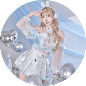 ♡ malymoon フレンチバニー ホワイト ♡ 5点セット】Malymoon マリーンムーン フレンチメイドバニー