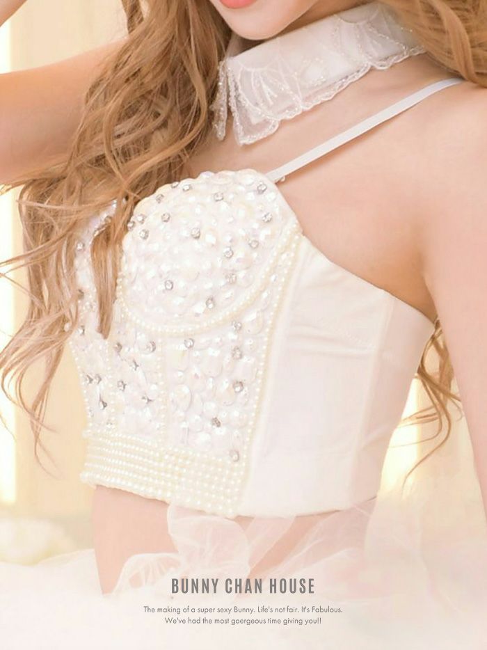 【単品】オーロラパールビスチェ vcr-0058