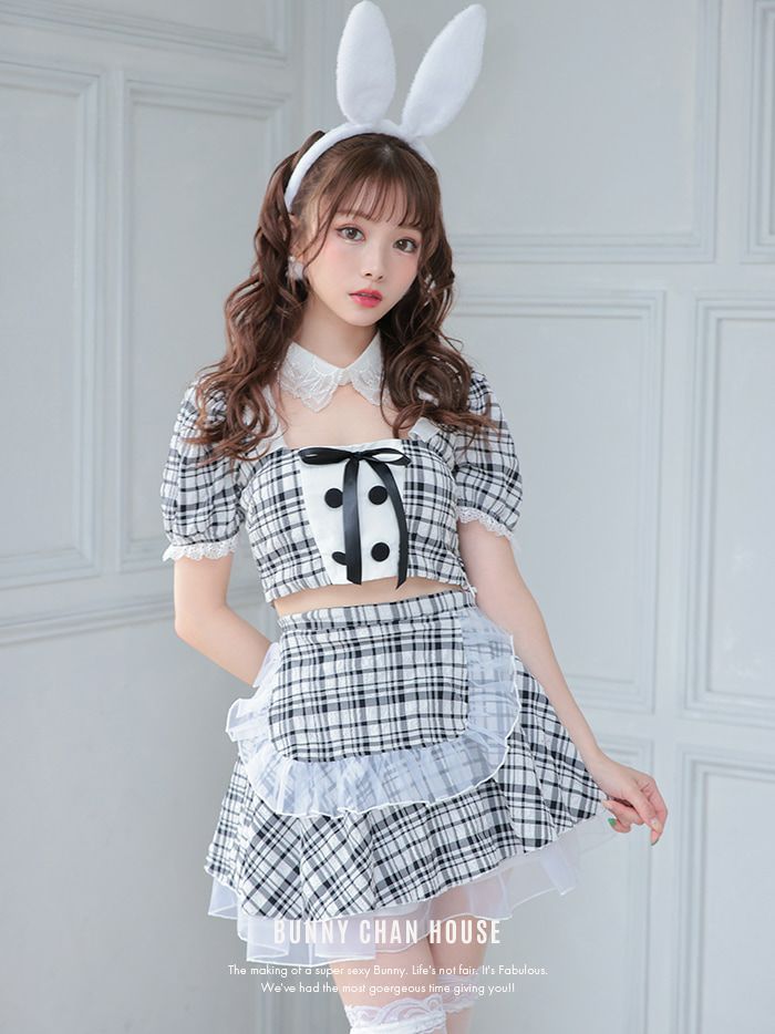 【4点セット】Cheeky Pastel Bunny チーキー パステルバニーブラック [みゆちゃん着用] vcsbn-10216-1