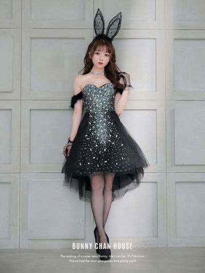 【2点セット】Twinkle Jewelly BUNNY トゥインクルジュエリーバニー[ブラック] vcsbn-22103-2-my