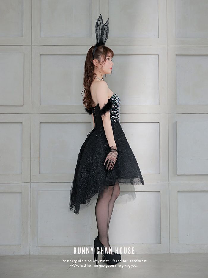 【2点セット】Twinkle Jewelly BUNNY トゥインクルジュエリーバニー[ブラック] vcsbn-22103-2-my