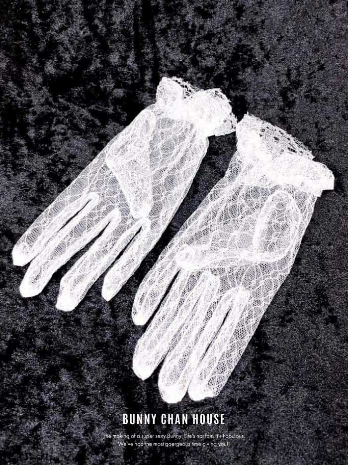 レースグローブ ホワイト vcsit-21003-2