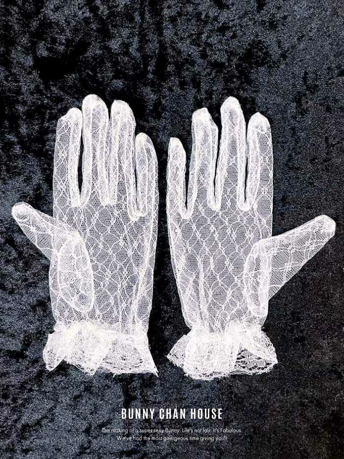 レースグローブ ホワイト vcsit-21003-2