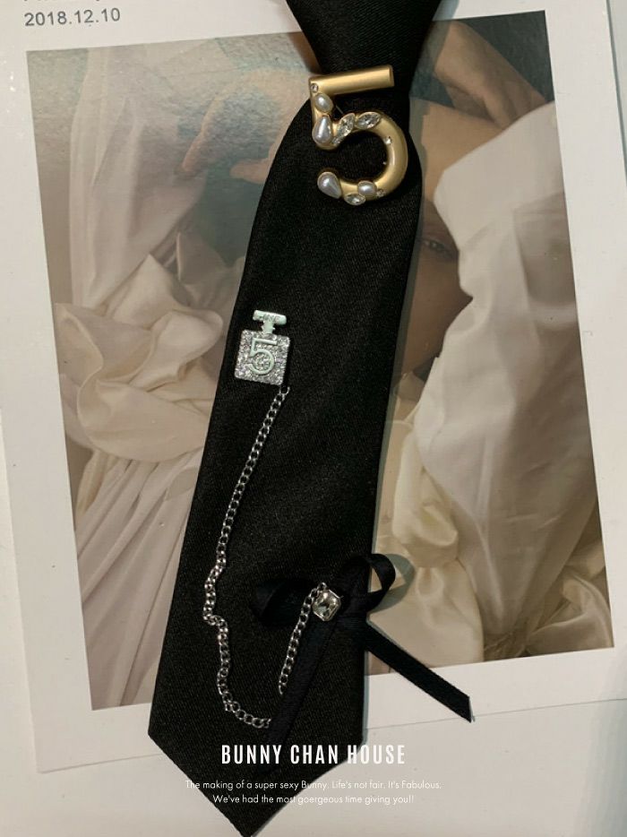 ネクタイ 5 [ブラック] vcsit-23332