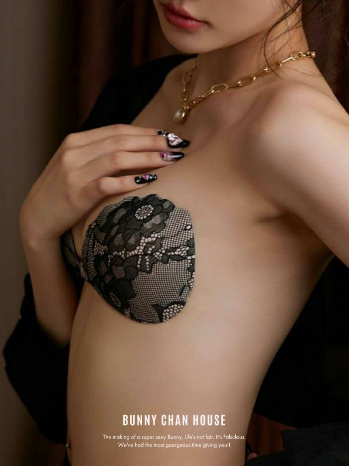 レースフリーブラ 美乳 ノンワイヤーブラ インナー vuw-0008