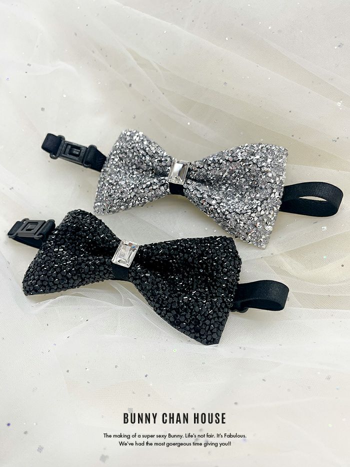 キラキララメリボン蝶ネクタイ チョーカー vcsit-2488