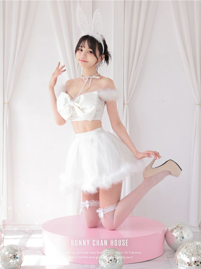 【3点セット】J CORE Bunny ホワイト vcsbn-240573-3-le