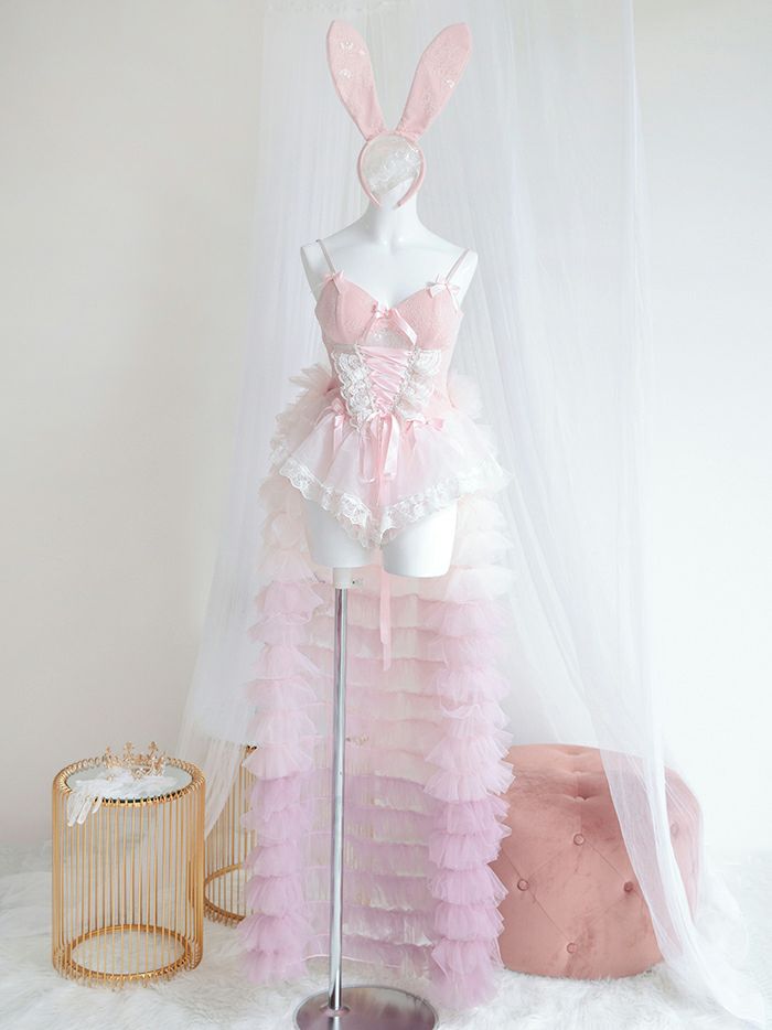 3～4点セット】10th Bunny 10周年 バニー ピンク [あまつまりなちゃん