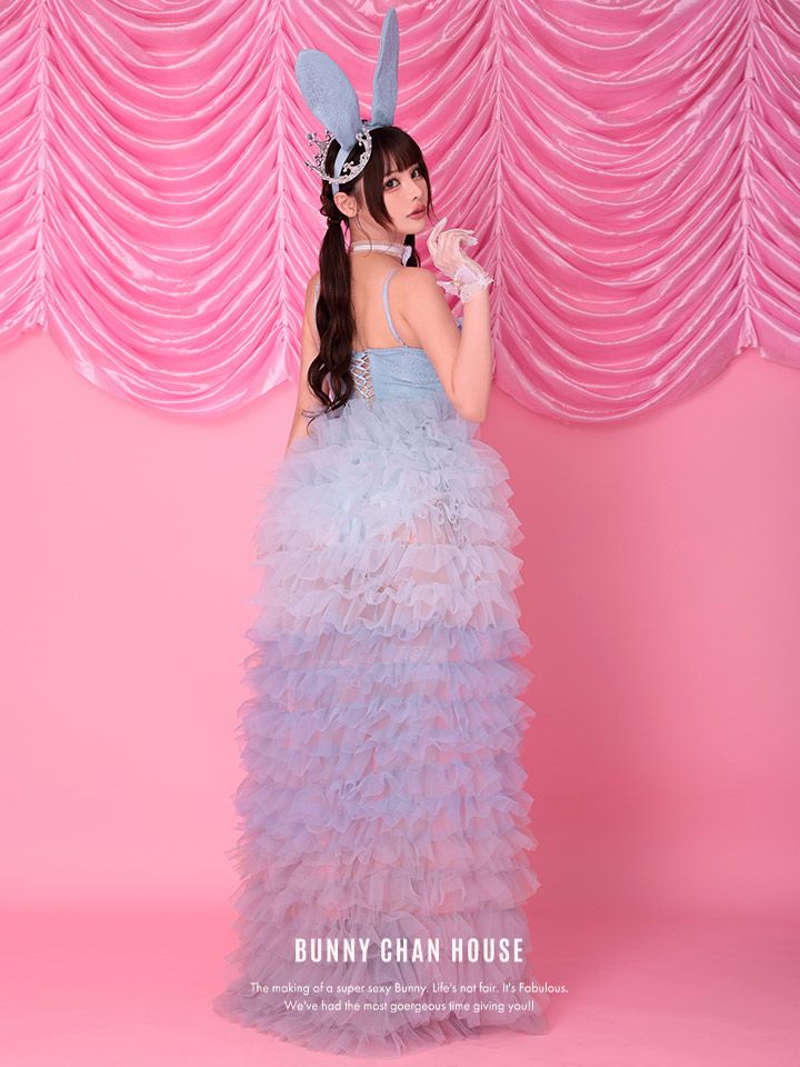 【3～4点セット】10th Bunny CinderellaBlue 10周年 バニー ブルー [チロルちゃん着用] vcsbn-230628-2-ch