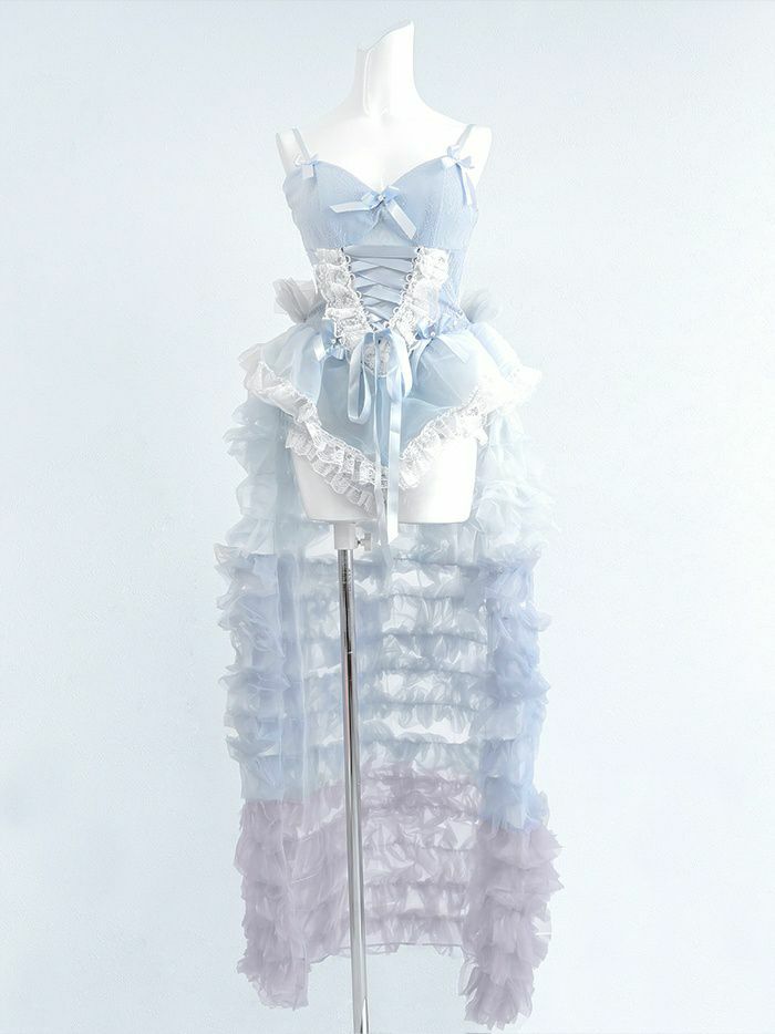 【3～4点セット】10th Bunny CinderellaBlue 10周年 バニー ブルー [チロルちゃん着用] vcsbn-230628-2-ch