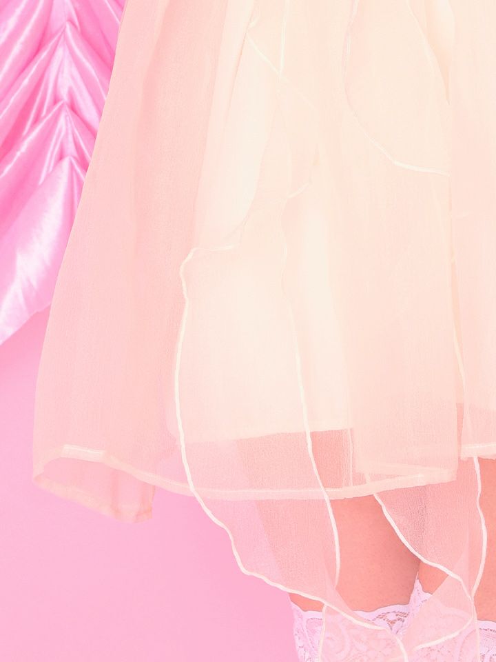 【6点セット】Flower Tulle BUNNY フラワーチュールバニー[アイボリー] 