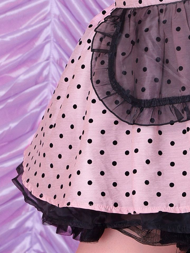 【3点セット】POLKA DOTS Bunny. ピンク vcsbn-240571-3c