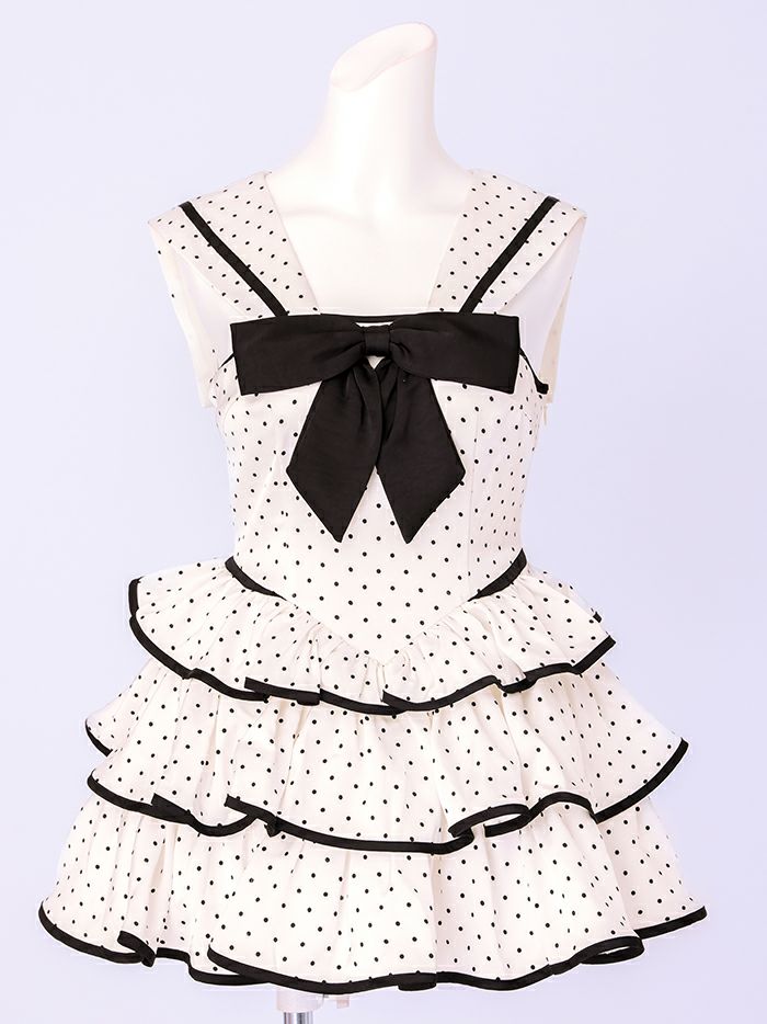 【2点セット】Dot Sweet Bunny ドットスイートバニー [ホワイト] vcsbn-250233-2b-mi