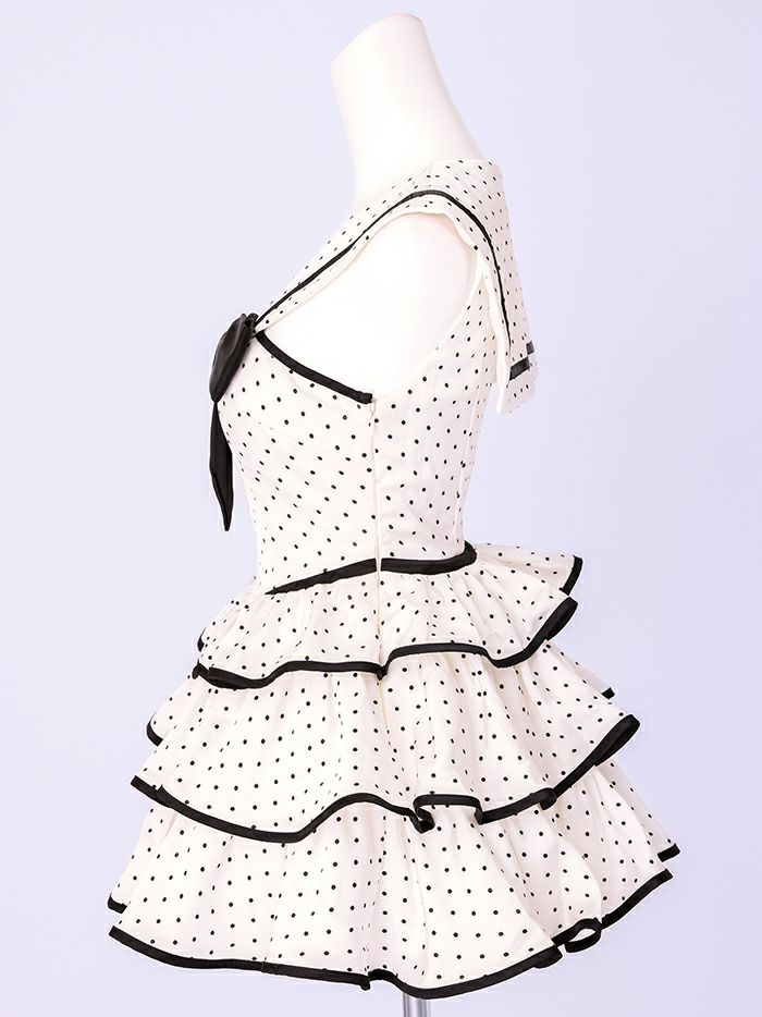 【2点セット】Dot Sweet Bunny ドットスイートバニー [ホワイト] vcsbn-250233-2b-mi