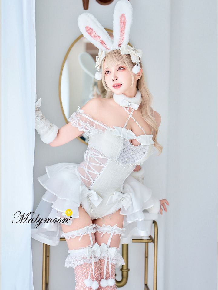 【8点セット】Malymoon マリームーン ベルチュールツイードバニー mlcs25099