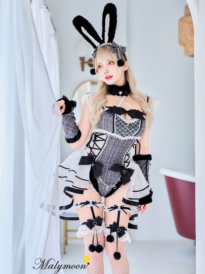 【8点セット】Malymoon マリームーン ベルチュールツイードバニー mlcs25099【8点セット】Malymoon マリームーン ベルチュールツイードバニー mlcs25099