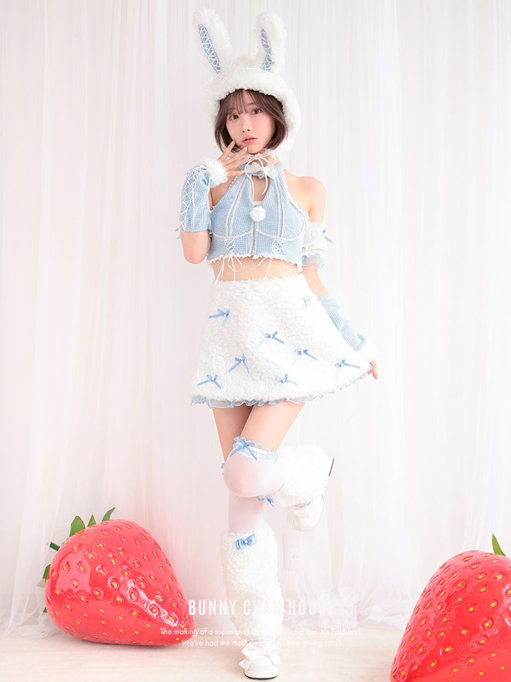 【10点セット】 vanityME. × Malymoon プティフールリボンバニー ブルー mlcs25029-2