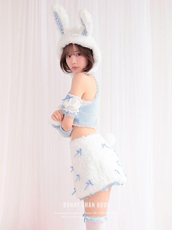 【10点セット】 vanityME. × Malymoon プティフールリボンバニー ブルー mlcs25029-2