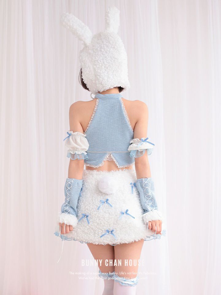 【10点セット】 vanityME. × Malymoon プティフールリボンバニー ブルー mlcs25029-2