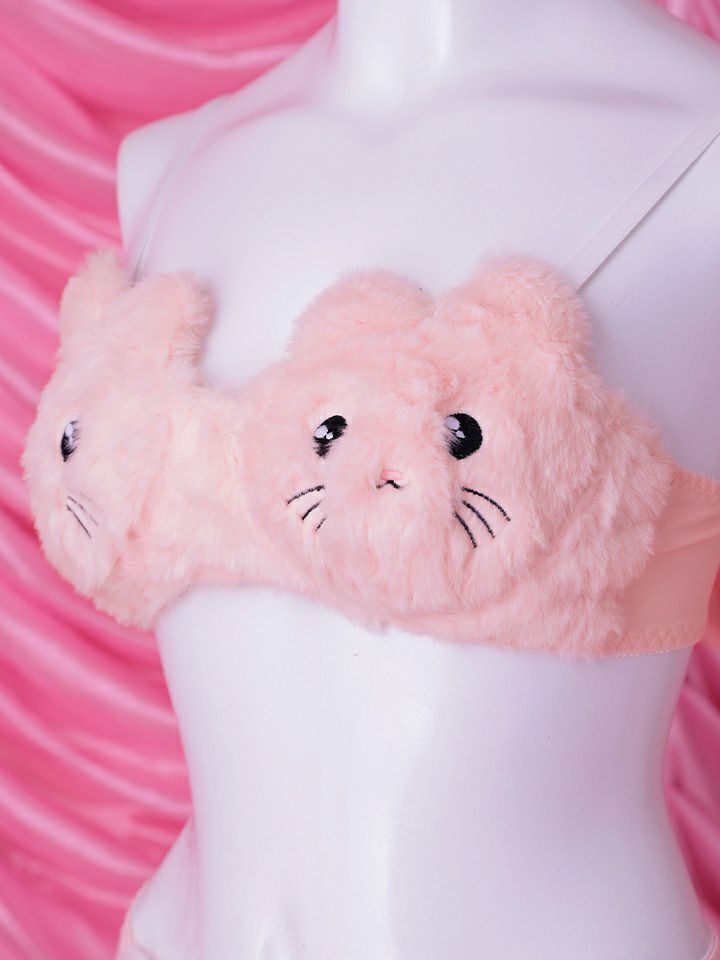 【3点セット】Petit bunny face Dreamy lingerie costume ミニうさドリーミーランジェリーバニー  ピンク vcsbn-25073-2