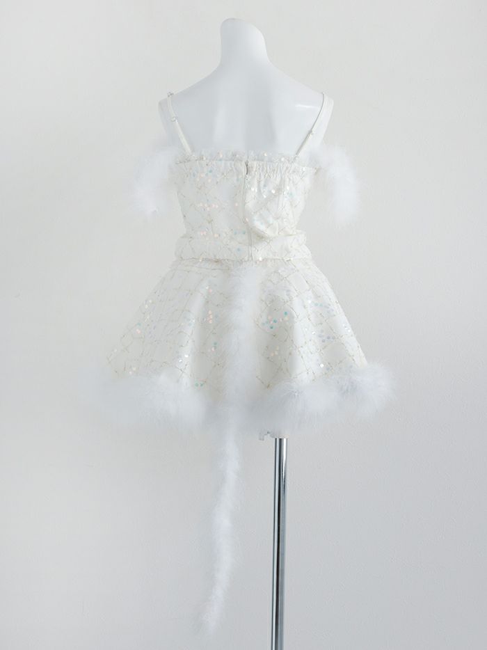 【3点セット】Persian Bunny. ペルシャ バニー ホワイト vcsbn-240311-1a