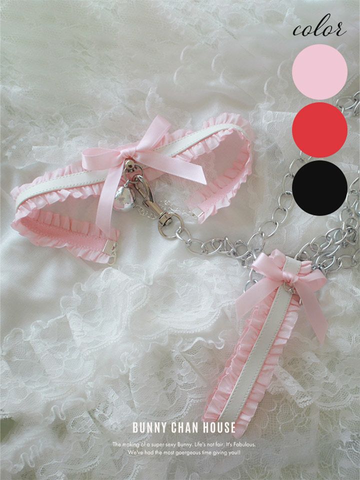 ゴシックリボン チョーカー サークルネックレス vcsit-23352