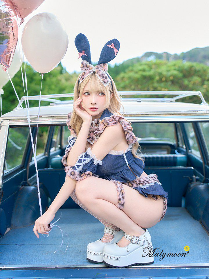 【11点セット】Malymoon マリームーン レオパードギャルバニー セットアップ セパレート mlcs25187